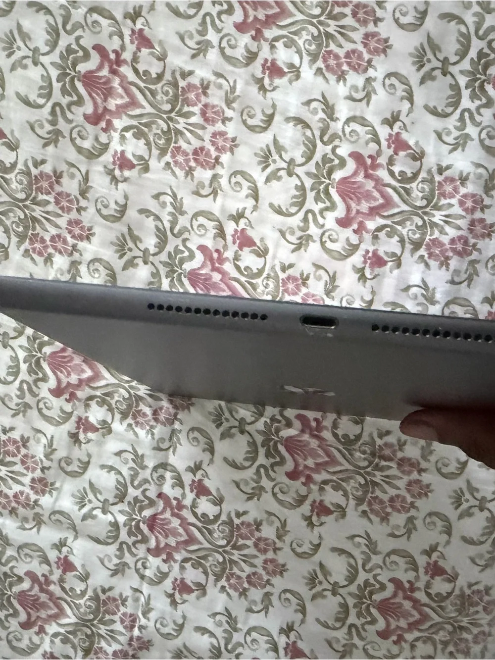 Apple iPad in Gray with Black Apple Logo